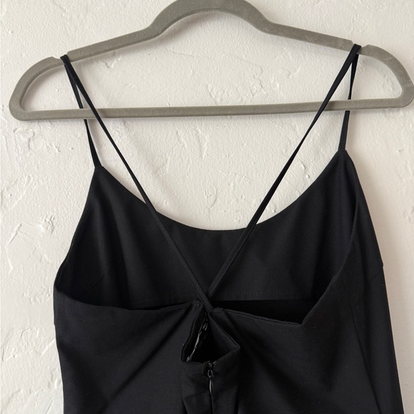 Zara NWOT black cross back dress - Picture 6 of 8